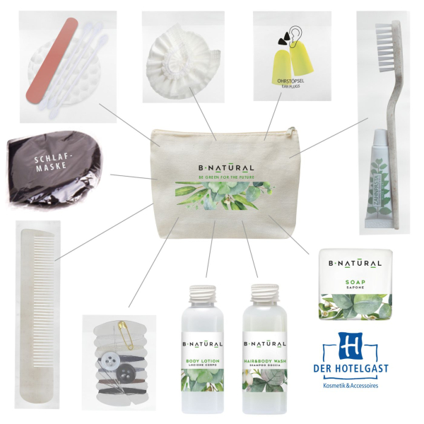 B-NATURAL »69ml XL« Übernachtungsset